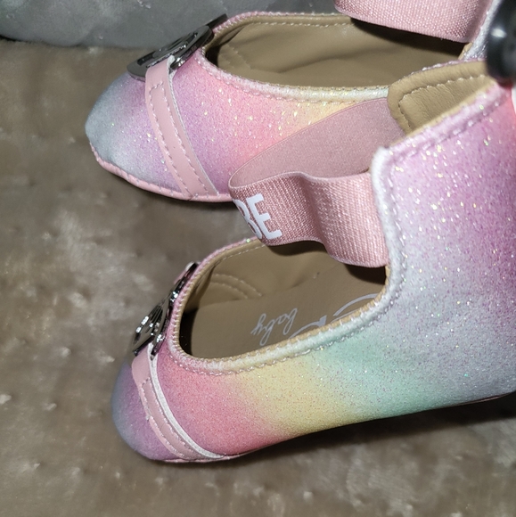 BEBE RAINBOW MULTI INFANT SHOES - Picture 7 of 8